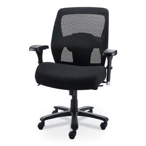 Silla de gerente grande y alta Alera ALEFN44B14 de la serie Faseny, ergonómica, de 17,48 a 21,73 pulgadas. Soportes para la altura del asiento con capacidad para hasta 400 libras, color negro - Product Image 3