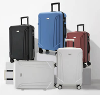 Ensemble de Bagages Cabine MGB 5 Pièces, Valises de Voyage Légères et Durables en ABS Rigide avec Roues Pivotantes, Étanche