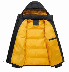 แจ็กเก็ตขนเป็ดอบอุ่นแบบวินเทจสำหรับผู้หญิงเสื้อโค้ทบุคอตตอนดีไซน์คอสูงสำหรับฤดูใบไม้ร่วงและฤดูหนาว - Product Image 2