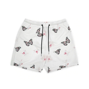 2025 personnalisé nouveauté hommes sport basket-ball Shorts coupe ample Sublimation imprimé 100% coton mode décontractée - Product Image 2