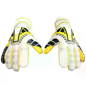 Gants de gardien de but en latex allemand antidérapants pour la protection des mains en cuir d'usine de football pour le gardien de but sportif - Product Image 3