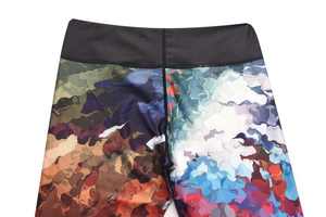 Legging d'entraînement pour femmes Conception OEM personnalisée avec matériau respirant à faible quantité minimale de commande Taille moyenne Technologie sans couture Logo sur la taille - Product Image 5