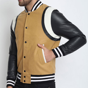 Vestes Letterman de qualité professionnelle, vêtements décontractés pour hommes, vestes d'hiver chaudes pour la saison hivernale, fournisseur de vestes Letterman d'hiver en provenance du Pakistan - Product Image 2