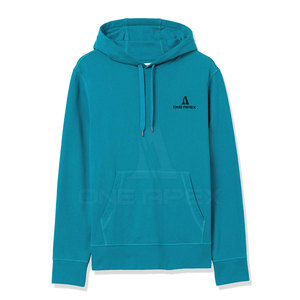 Meilleur design de pulls à capuche pour hommes logo personnalisé hiver Streetwear teint en polyester/coton éponge bouffée au crochet - Product Image 2
