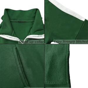 El mejor diseño de su propio chándal personalizado ropa deportiva de poliéster de alta calidad para hombres bolsillos con cremallera chándal para hombres 100% poliéster - Product Image 5