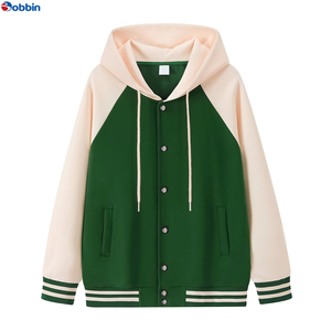 Veste universitaire à capuche pour homme grande taille, tendance, vintage, style américain, baseball, collège, lycée, vente chaude - Product Image 4