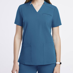 2025 Uniformes de enfermería personalizados al por mayor Juegos de batas de hospital de buena calidad Uniformes médicos uniformes - Product Image 2
