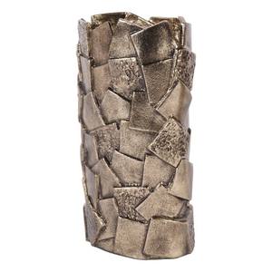 Florero decorativo de aluminio, florero de aluminio hecho a mano dorado para decoración del hogar, centro de mesa, florero de Arte de Metal moderno - Product Image 3