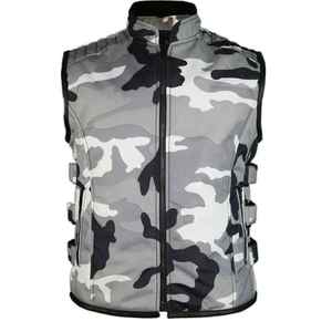 Vente en gros de vêtements d'extérieur élégants, meilleure vente de gilet en cuir de qualité supérieure avec gilet en cuir véritable chauffé et coupe-vent chaud pour hommes - Product Image 2