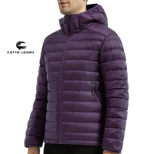Moda cálida chaqueta acolchada de invierno personalizada para hombre ligero OEM ODM moda recortada Premium 2025 ropa al por mayor de alta calidad - Product Image 1