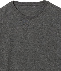 Camisetas de moda sueltas de alta calidad, ropa de calle de algodón 100% personalizada, camisetas en blanco para hombres - Product Image 5