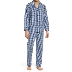 Ensemble de vêtements de nuit pour hommes en satin, design unique, meilleure qualité, chemises sans manches et pantalons, prix compétitif - Product Image 1