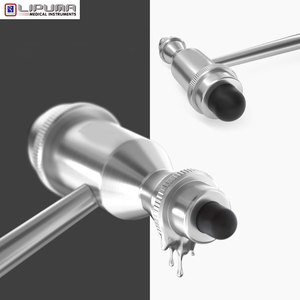 Tromner Martillo para reflejos neurológicos Mango de Punta puntiaguda Piezas de repuesto para pruebas de reflejos superficiales cutáneas - Product Image 5