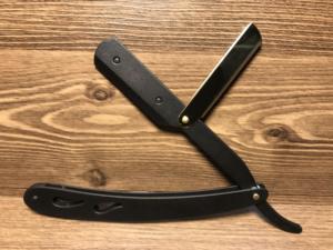 Rasoir droit personnalisé en acier inoxydable, rasoir de barbier à lame unique, rasoir de sécurité à lame remplaçable - Product Image 3