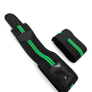 Genouillères élastiques en néoprène unisexe pour l'entraînement, équipement d'entraînement de sécurité et de fitness robuste avec logo personnalisé pour la musculation - Product Image 5