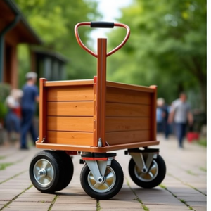 Utility <b>Cart</b> Wooden Wheel 150 Mm Diameter 22 Mm Width - Product Image 3