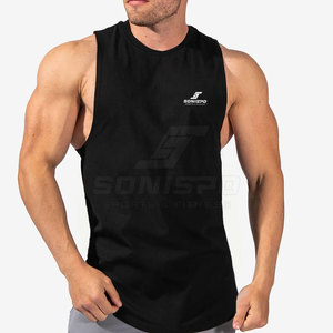Toda la tasa de venta de camisetas sin mangas para hombres a la venta 2025 estilo más nuevo para hombres camiseta sin mangas 100% poliéster para hombres - Product Image 1