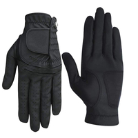 Gants de golf pour hommes en cuir véritable Cabretta de haute qualité, durables, à doigts entiers, antidérapants, extensibles et respirants