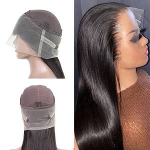 Perruques Frontales HD Sans Colle Bouclées en Gros à Bas Prix, Perruques Lace Front 360 en Cheveux Humains Ondulés avec Tulle Suisse Transparente Pré-Plumées - Product Image 4