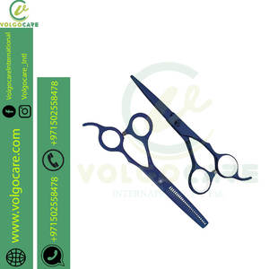 2024 Professional Barber Shears <b>Set</b> 8 Inch <b>Hair</b> Cutting and Thinning Scissors with Sharp Steel Handle for Salon and Home Use - Product Image 5