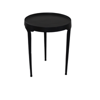 Dernières tendances Hôtel et maison Mobilier moderne Table d'angle élégante au meilleur prix Table d'appoint de bar fini or