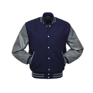 Winter Letterman Varsity <b>Jacket</b> for <b>Men</b> High Quality windproof Varsity <b>Jacket</b> with Real Genuine Leather Sleeves Made In Pakistan - Product Image 4