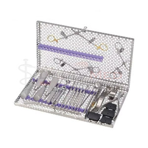 ชุดเครื่องมือผ่าตัดทำฟันรากฟันเทียมเครื่องมือทางการแพทย์เครื่องมือยึดเข็มทำฟันแบบมือสำหรับทันตแพทย์ทำฟัน - Product Image 1