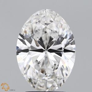 IGI 3.05 ct ovale coupe laboratoire diamant cultivé en vrac pour bague F couleur VS1 clarté laboratoire diamant écologique diamant en vrac pour elle - Product Image 1
