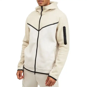 Hombres Deportes Color Sólido Fleece Hoodie Versátil Casual Hoodie - Product Image 2