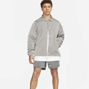 Nueva fábrica de cierre de botón al por mayor en blanco hombres chaqueta Oem hombres chaquetas impermeables chaquetas de nailon impermeable hombres logotipo personalizado - Product Image 6