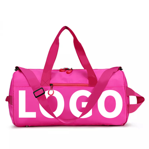 Venta al por mayor Bolsas de lona Equipaje Mochila Unisex Viajar fitness Gimnasio Bolsa Bordado Lona Hecha Bolsa de lona - Product Image 1