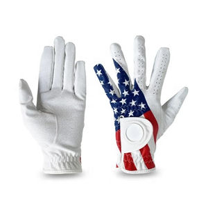 Gants de golf professionnels en cuir Cabretta meilleur fabricant gant de golf antidérapant gants de golf Cabretta en cuir en peau de mouton adulte - Product Image 1