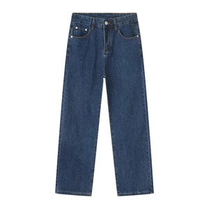 Estilo holgado con ajuste suelto Técnicas lavadas de hip hop Ropa de invierno Moda vintage personalizada Lavado azul - Product Image 1