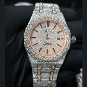 Montre de luxe pour femme en moissanite 925, qualité VVS avec testeur de diamant VVS1, 100% tendance hip-hop - Product Image 1