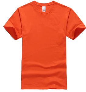 T-shirt basique en coton uni pour homme, coupe confortable, tissu doux, fabricant OEM ODM - Product Image 3