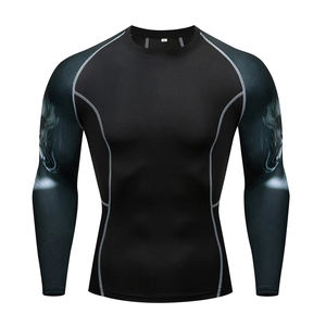 Personnalisé Mma Gym Training Running Jogging Fitness Jiu Jitsu Rashguard - Product Image 4