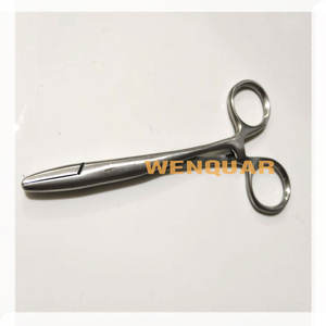 Pinza di rivestimento in acciaio inossidabile briant morsetto manuale chirurgico di grado per la manipolazione precisa dei tessuti e procedure dentali - Product Image 2