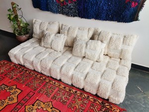 Juego de Sofa de Suelo Oriental-Esponja de Algodón de Calidad-200x80x20 cm-Cualquier Color Es Posible. - Product Image 2
