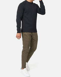 Sweat-shirts à capuche personnalisés délavés à l'acide, effet délavé, fermeture éclair intégrale, ensemble sweat-shirt et pantalon de survêtement pour homme - Product Image 5