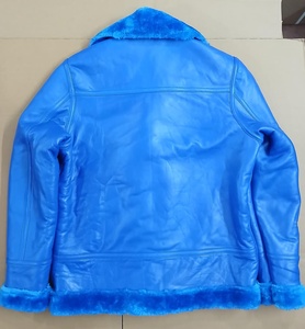 เสื้อโค้ทหนังแท้คุณภาพสูงสำหรับผู้หญิง รุ่นใหม่ล่าสุด ผลิตภัณฑ์ฤดูหนาว แจ็คเก็ตหนังแกะแท้ ขนแกะแท้ - Product Image 3