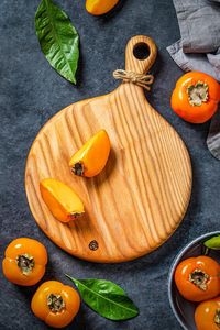 Planche à découper ronde en bois de manguier à thème établi vente en gros de blocs de planche à découper personnalisés fabriqués en Inde - Product Image 4