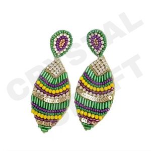 Pendientes colgantes de fresa de Chocolate nueva llegada cuentas hechas a mano transfronterizas oro moda creativa para fiestas estilo cristiano - Product Image 2