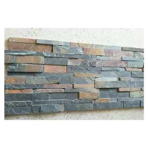 Texture unique mosaïque de pierre de rebord indien pour villas, hôtels, bâtiments commerciaux et murs de salon - Product Image 5