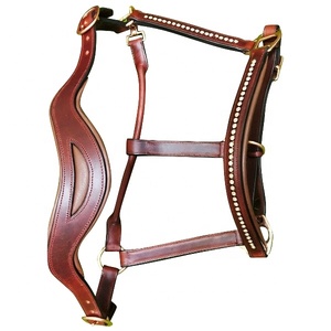 Cabestro de caballo anatómico de cuero de la mejor calidad, accesorios de plata con placa de identificación de caballo grabada para cabestro de cuerda de Carreras de Caballos - Product Image 4