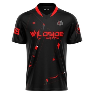 ขายส่งOemแขนสั้นการแข่งขันเกมระเหิดเสื้อกีฬาขนาดใหญ่เสื้อยืดกีฬาEกีฬาGamingเสื้อยืด - Product Image 3