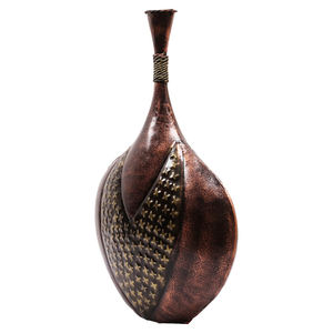 Vase à fleurs créatif de luxe en aluminium, vase moderne nordique pour la décoration de la maison, vase décoratif à bas prix - Product Image 4