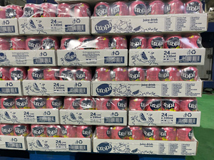 330ml Tropi fruta fresca jugo vegetal bebida sabor fresa plátano mezcla OEM ODM Etiqueta Privada muestras gratis no concentrado - Product Image 4