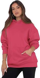 Sweat-shirts à capuche en molleton surdimensionnés pour femmes de qualité supérieure - Product Image 4