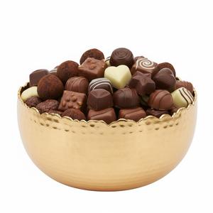 High Quality Metal <b>Chocolate</b> Bowl <b>Fancy</b> Design Tabletop Sweets Serving Bowl For Wedding Parties Supply In Reasonable Price - Product Image 5