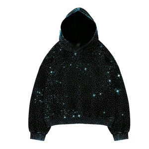 Nouveau sweat à capuche de luxe pour hommes et femmes, orné de diamants et de strass, sweat à capuche de haute qualité pour hommes - Product Image 2